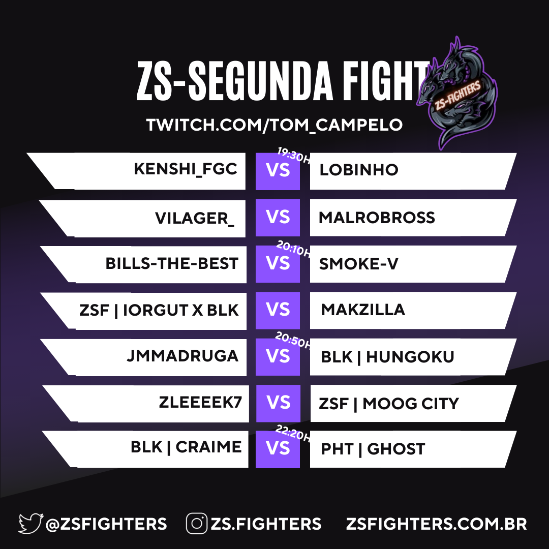 Acompanhe hoje a partir das 19:30 pelo twitch.com/tom_campeloam