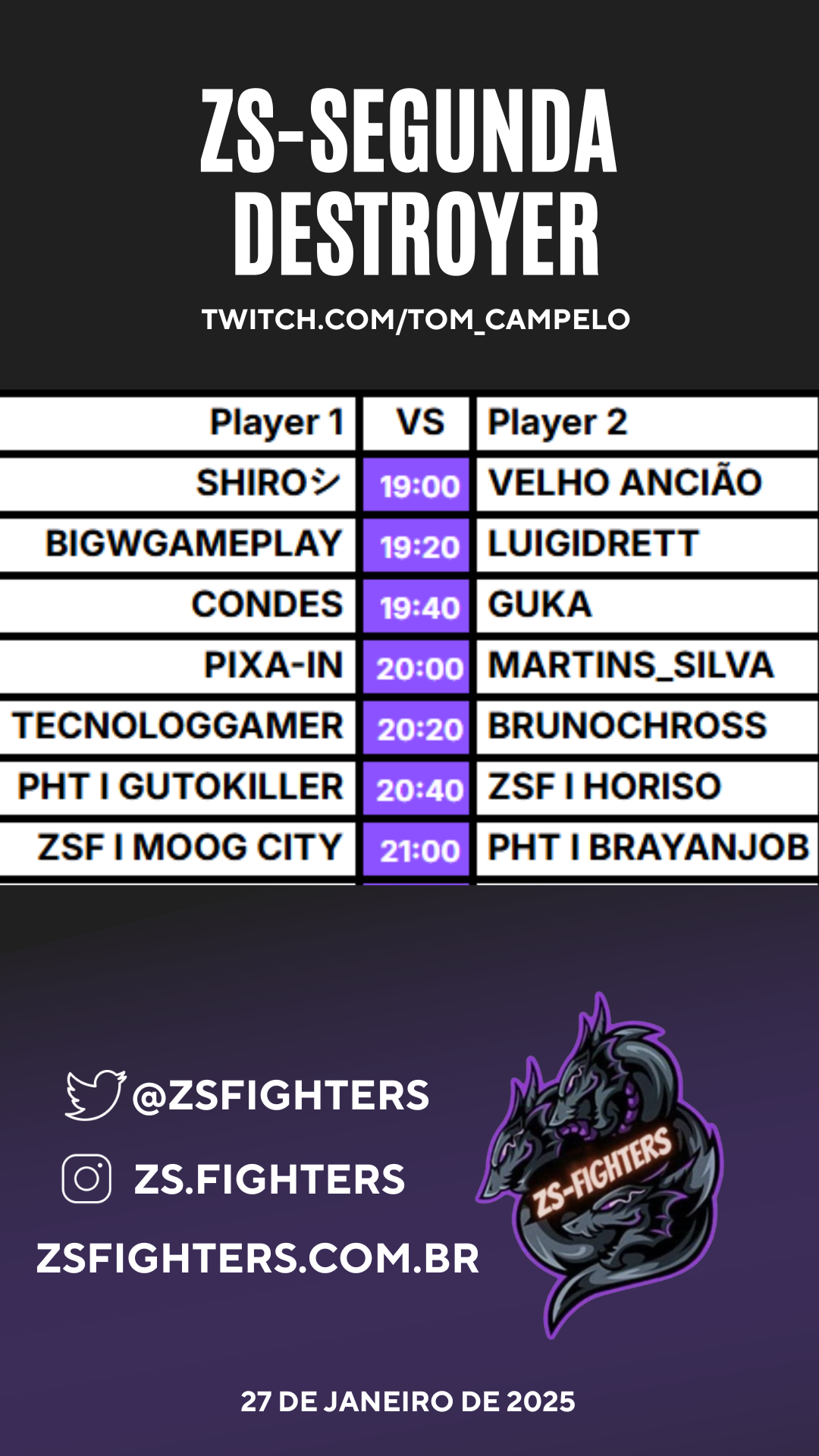 Segunda Destroyer 20/1