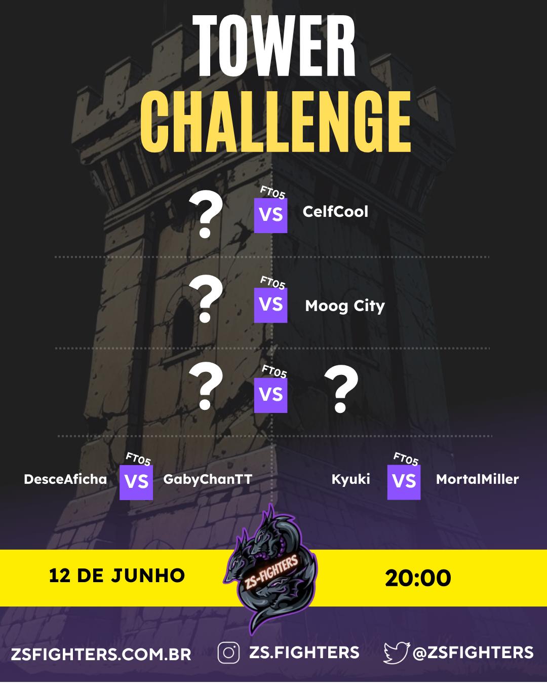 Tower challenge 12 de junho