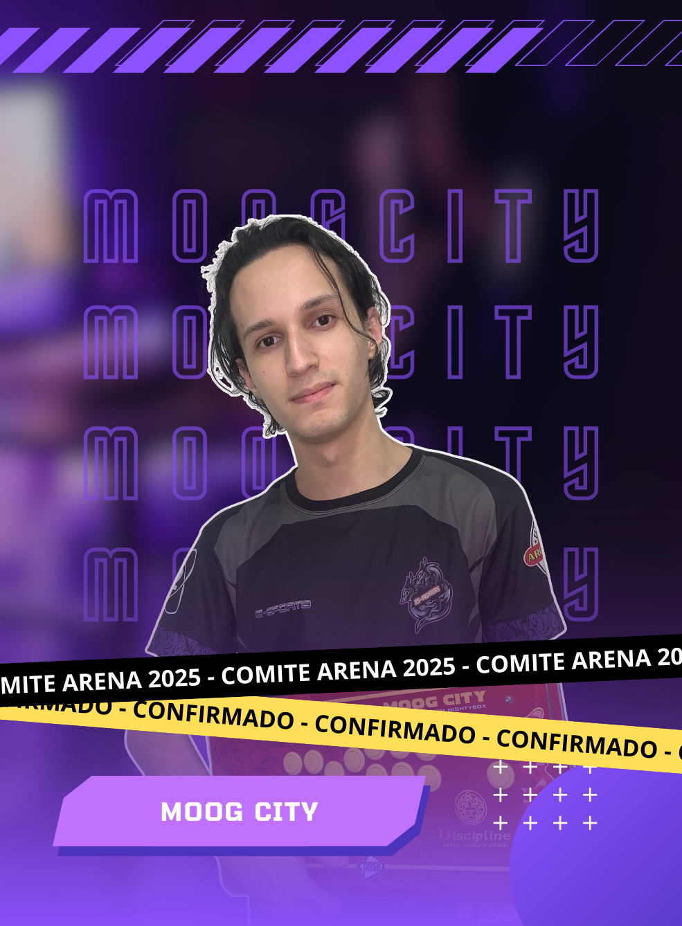 Moog City Confirmado para Comite Arena 2025